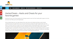 Desktop Screenshot of hackercheats.com